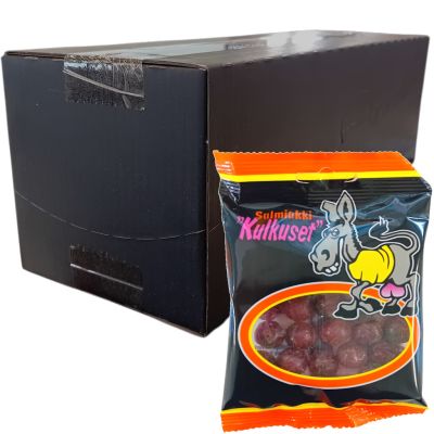 Salmiakki Kulkuset pussi 65g x 18kpl