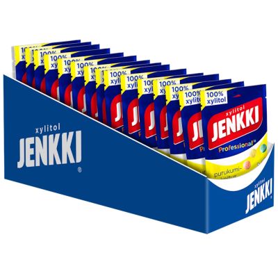 Jenkki Professional Jr Herra Hakkarainen täysksylitolipurukumi 75g x 16kpl