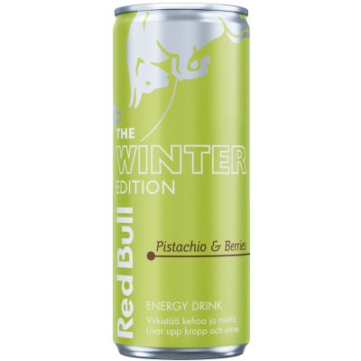 Red Bull Winter Edition Pistachio-Berries energiajuoma 250ml