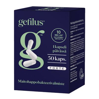 Gefilus Forte kapseli maitohappobakteerivalmiste 50kaps