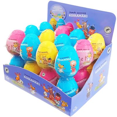 Mauri Kunnas Koiramäki yllätyssuklaamuna 45g x 24kpl
