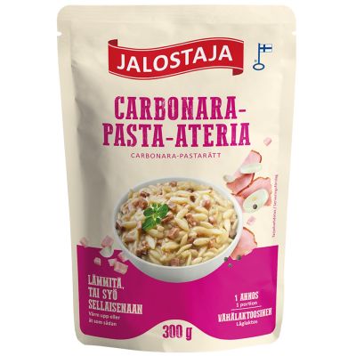 Jalostaja Carbonara pasta-ateria 300g