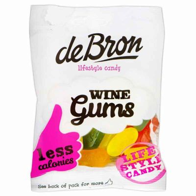 De Bron Winegums sokeriton viinikumi 100g