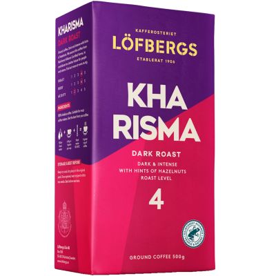 Löfbergs Kharisma tummapaahto suodatinkahvi 500g