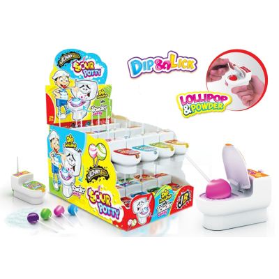 JohnyBee Sour Potty Vessanpönttötikkarit 19g x 24kpl