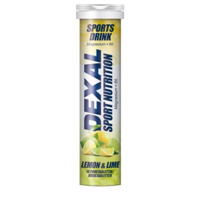 Dexal Lemon Lime Magnesium + B6 poretabletti 14 tabl