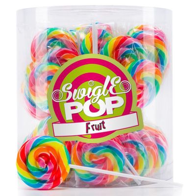 Swigle Pop Fruit tikkarit 12g x 50kpl
