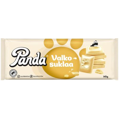 Panda Valkosuklaa suklaalevy 145g