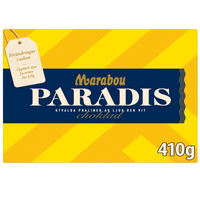 Marabou Paradis suklaakonvehti 410g