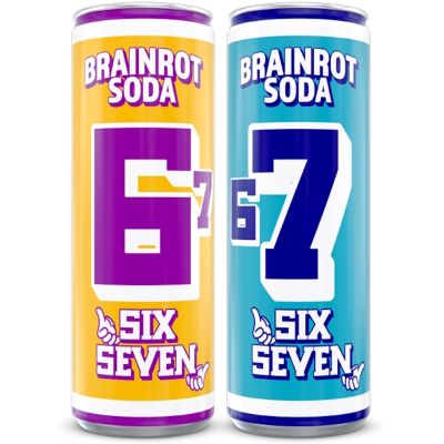 Brainrot Six Seven virvoitusjuoma 250ml (2-pack)