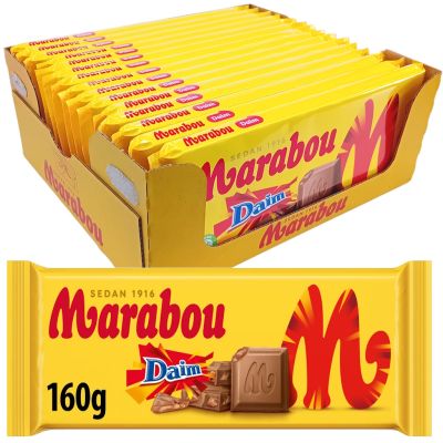 Marabou Daim suklaalevy 160g x 15kpl