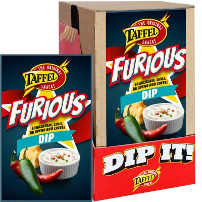 Taffel Furious dippi 16g x 24kpl