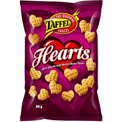 Taffel Hearts maissisnacks 60g