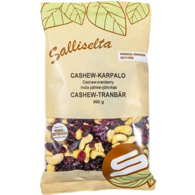 Salliselta Cashew-Karpalo 300g