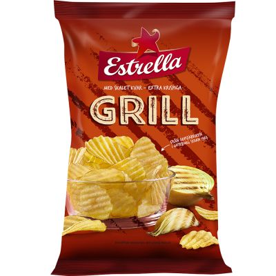 Estrella Grill perunalastu 175g