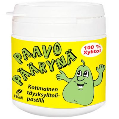 Paavo Päärynä Täysksylitolipastilli imeskeltävä 150tabl