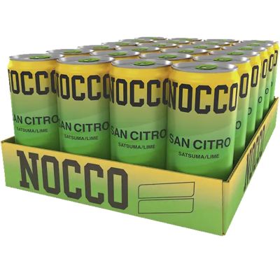 Nocco San Citro Satsuma Lime energiajuoma 330ml x 24kpl