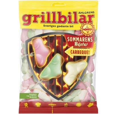 Cloetta Ahlgrens XL Grill Bilar vaahtokarkki 250g