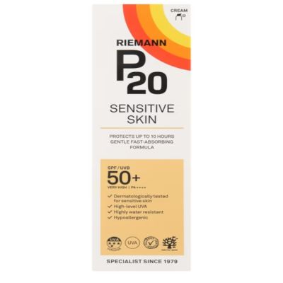 P20 Aurinkosuojavoide SK50+ Sensitive Skin 100ml