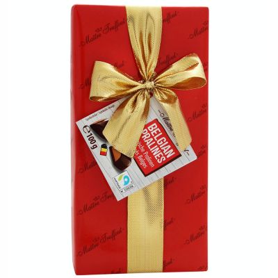 Maitre Truffout Belgialainen suklaasydänlajitelma punainen 100g