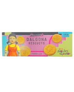 Yummers Squid Game Dalgona Vanilla keksi 140g (II-laatu)