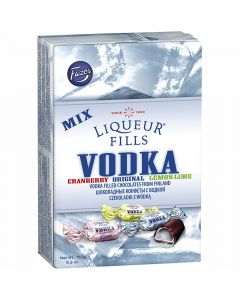 Fazer Liquer Fills Vodka Mix suklaakonvehti 150g (II-LAATU)