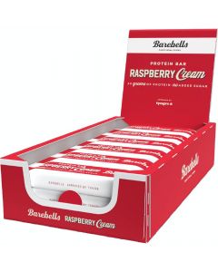 Barebells Raspberry Cream proteiinipatukka 55g x 12-pack