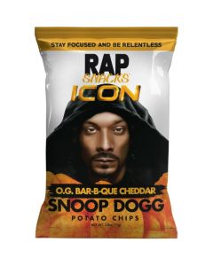 Rap Snacks Snoop Dogg BBQ Cheddar Puffs juustonaksu 71g