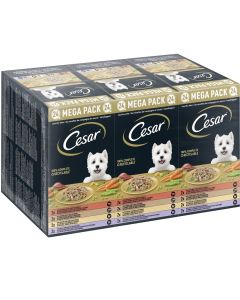 Cesar Country Kitchen Mix paloja kastikkeessa koiranruoka 150g x 24kpl