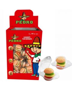 Pedro Fun Burgers hampurilaiset 10g x 80kpl