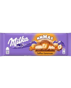 Milka MMMAX Toffee Whole Nuts suklaalevy 300g