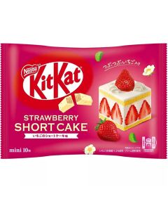 Japanilainen KitKat Mini Short Cake suklaavohveli 124g
