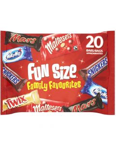 Mars Fun Size Family Favourites suklaapatukat 358g