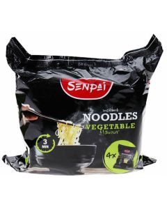 Senpai pikanuudelit kasvistenmakuinen 60g x 4-pack