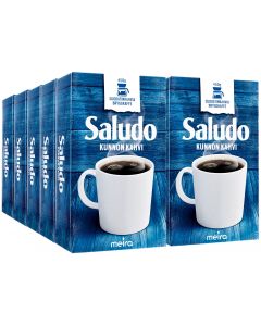 Saludo suodatinjauhatus kahvi 450g x 12-pack