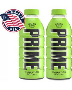 Prime Lemon Lime Hydration Drink urheilujuoma 500ml x 2kpl
