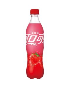 Coca-Cola Strawberry virvoitusjuoma 500ml