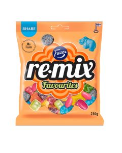 Fazer Remix Favourites karkkipussi 230g