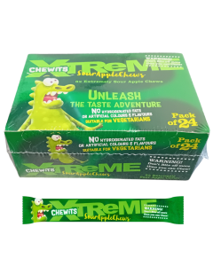 CHEWITS Xtreme sour apple 30g x 24