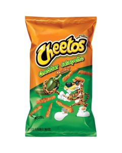Cheetos Crunchy Cheddar Jalapeno maissisnacks 227g