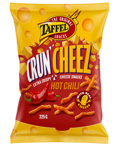 Taffel CrunCheez Hot Chili 225g