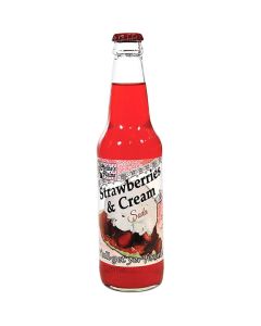 Melba's Fixins Strawberries & Cream Soda virvoitusjuoma 355ml (Myymälätuote)