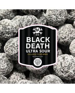 Black Death Ultra Sour maailman kirpein karkki 16kpl
