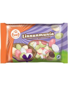 Karkkipussi Linnunmunia Maitosuklaarae 184g