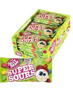 Jelly Bean Factory Super Sours 50g x 24kpl