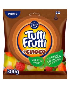 Fazer Tutti Frutti Choco karkkipussi 300g