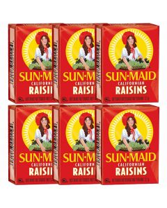 Sun-Maid Californian Raisins rusina 37,7g x 6kpl