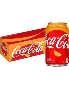Coca-Cola Orange-Vanilla USA virvoitusjuoma 355ml x 12-pack