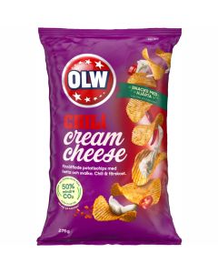 OLW Chili Cream Cheese perunalastu 275g