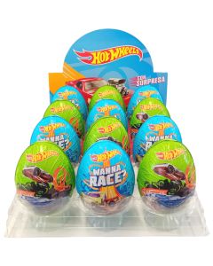 Dolfin Hot Wheels yllätyssuklaamuna 110g x 12kpl